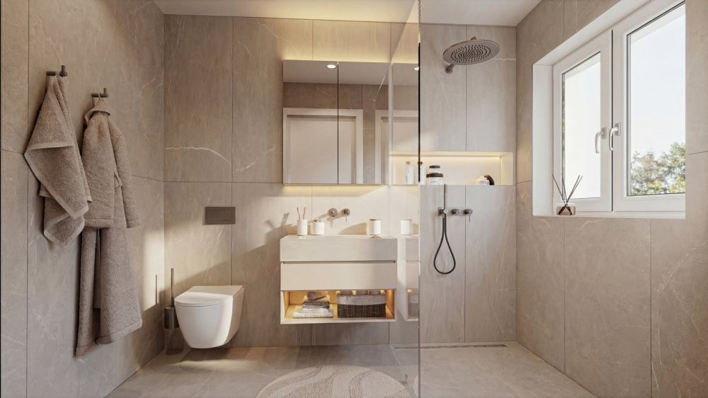 Attique d'exception de 5,5 pièces, 170 m² habitables, terrasse de 90 m² et vue imprenable sur Vouvry -  Bild 7