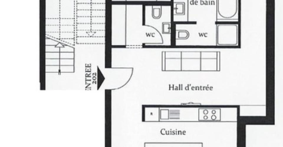 Appartement spacieux 4pces et demi Résidences Rosablanche - Siviez - Appartement 4.5 pièces - image - 8