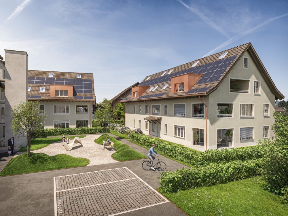 Leben mit Weitblick  exklusive 4.5-Zimmerwohnung - Aussenansicht