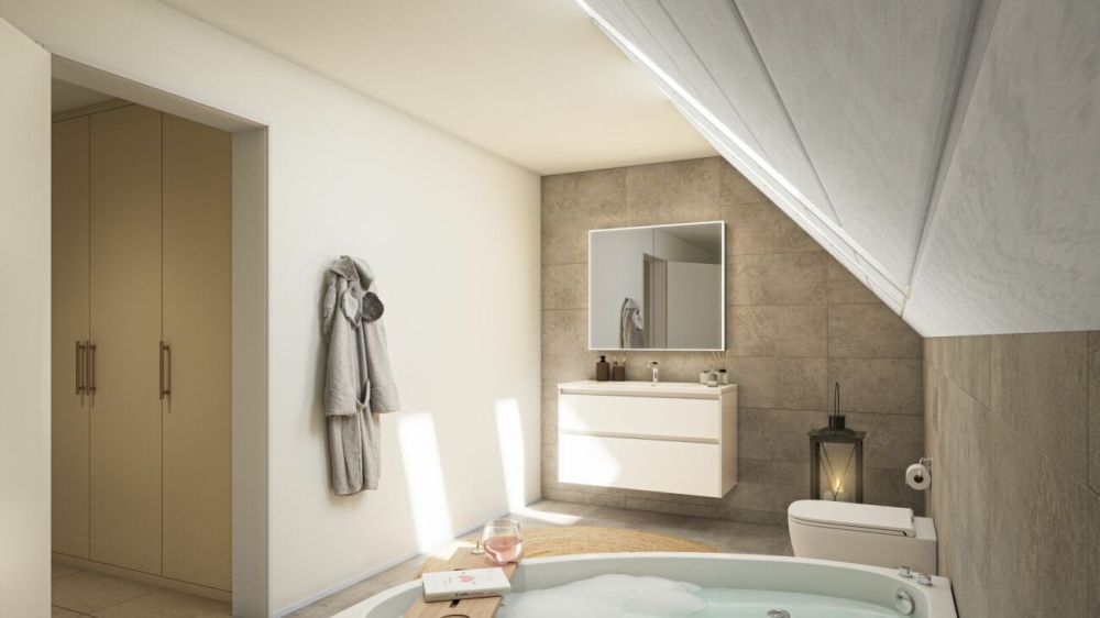 Wohneigentum im Grünen - modern, zentral, nachhaltig - Bad / WC