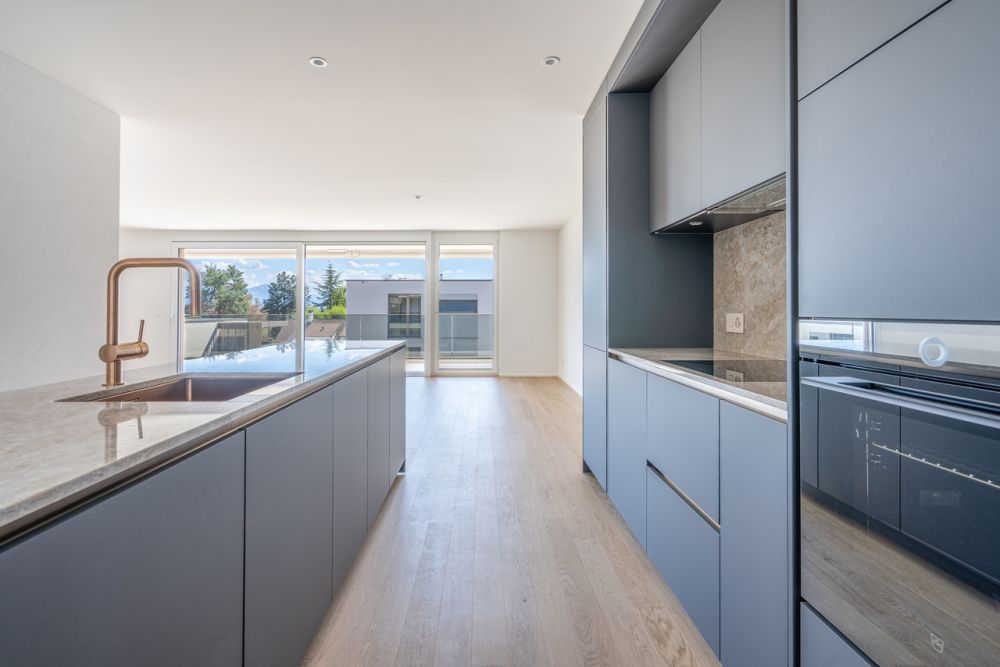 Splendide 4,5 pièces avec spacieux balcon au dernier étage -  Bild 4