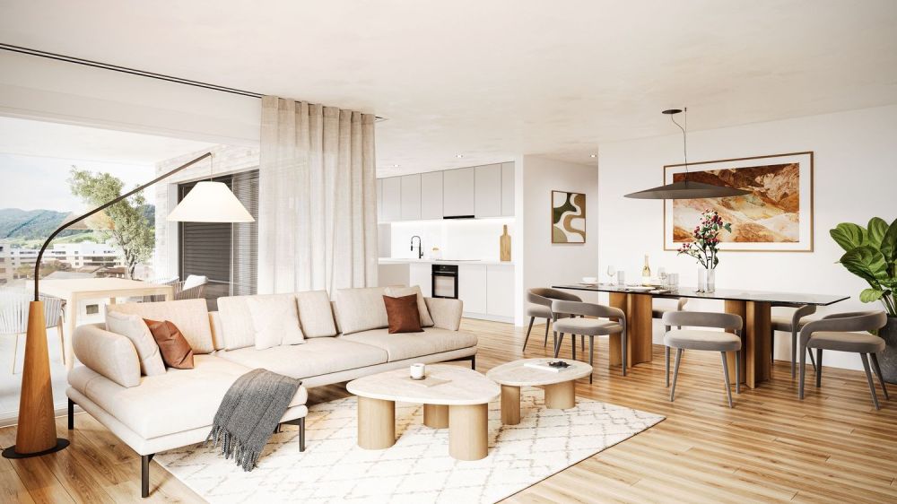 Neubauprojekt "Widnau West" - Gartenwohnung an ruhiger Zentrumslage mit vielen Extras -  Bild 2