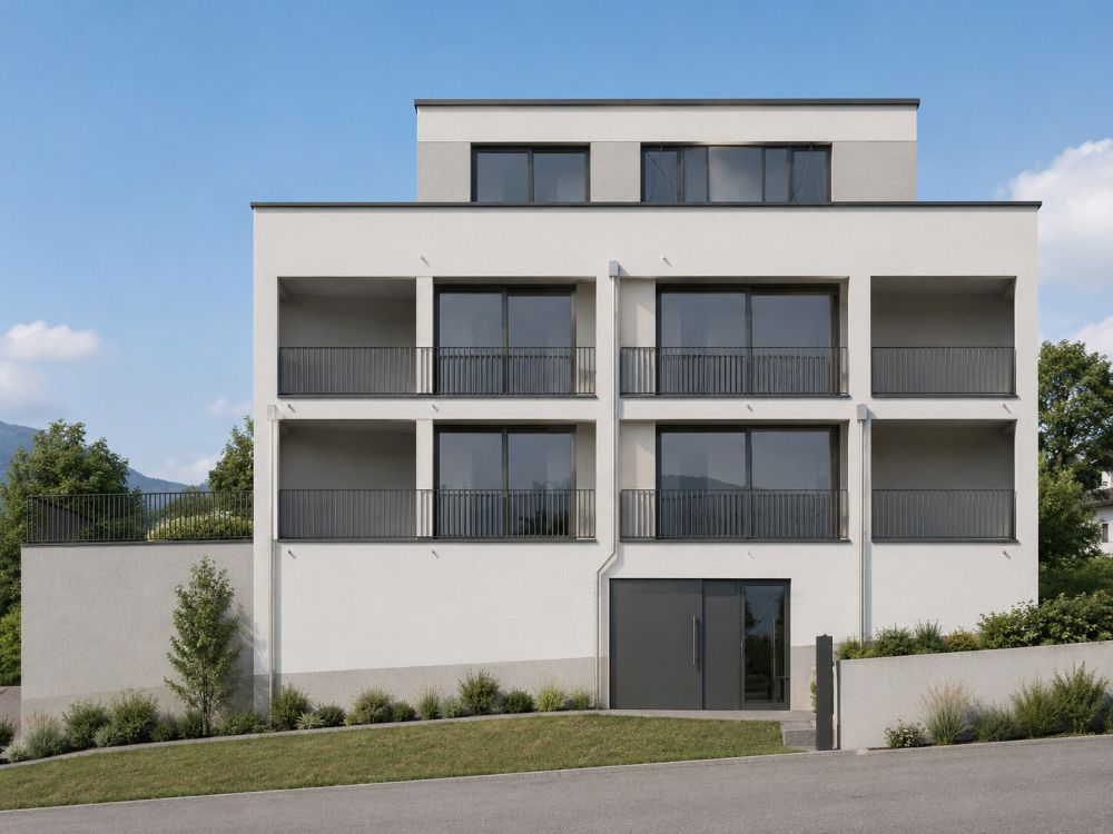 Attraktiv gelegene Attika 4.5 Zimmerwohnung in Ried-Brig -  Bild 1