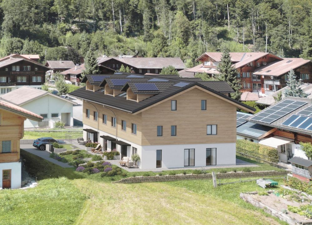 Baubewilligt: Neubau Eckhaus nahe Schulhaus in Boltigen (Haus A) - Bild 3