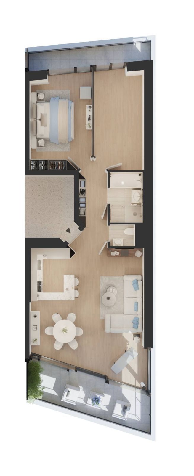 Nouvelle promotion : appartement de 3.5 pièces avec balcons couverts - Bild 12