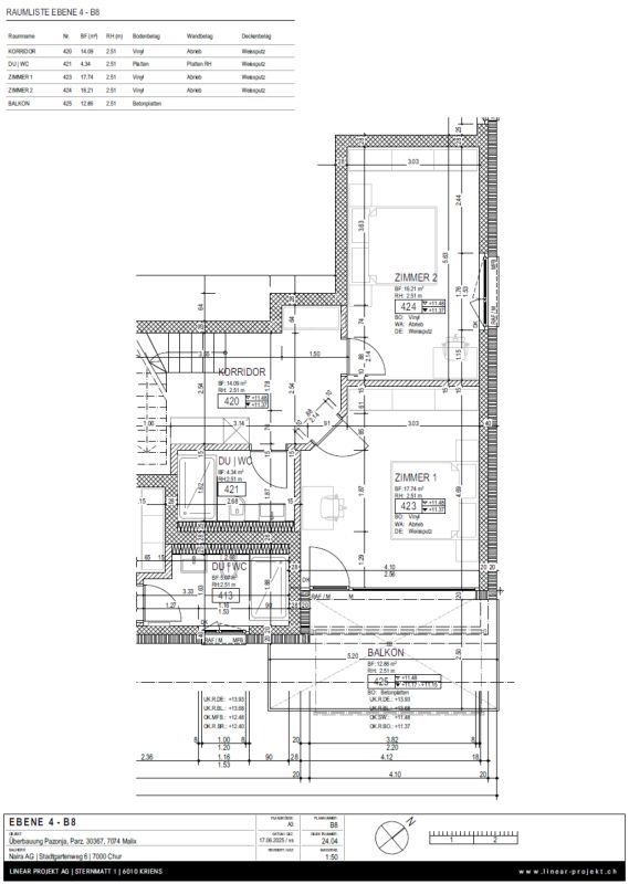 "Baustart erfolgt" - Zweitwohnung im Neubau Projekt Pazonja Malix -  Bild 4