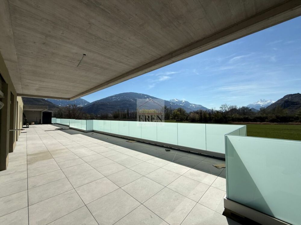 Spacieux attique 4,5 pièces avec terrasse panoramique de 68 m2 - Résidence Alegria à Uvrier (Sion) - Attique 4,5 pièces neuf à vendre