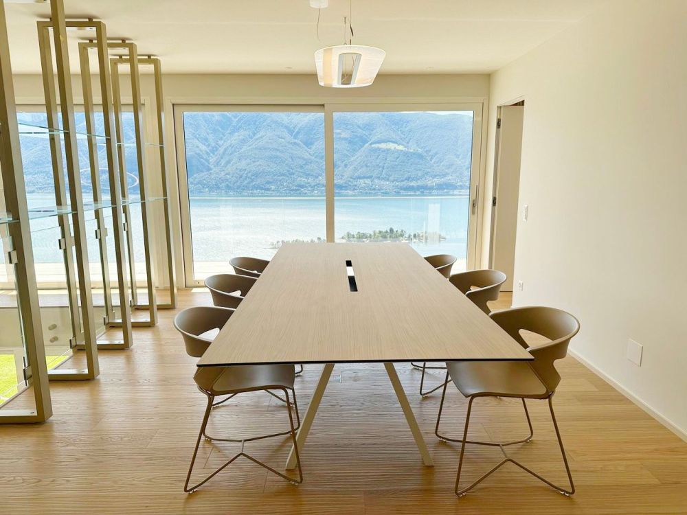 VILLA EXTRALUSSO CON IMPERDIBILE VISTA SULLE ISOLE DI BRISSAGO -  Bild 7