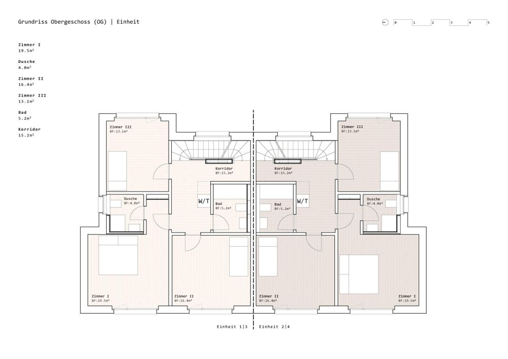 Neubau 5.5 Zimmer-Doppel-Einfamilienhäuser in Heimberg -  Bild 7