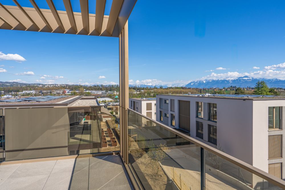 Splendide 4,5 pièces avec spacieux balcon au dernier étage -  Bild 10