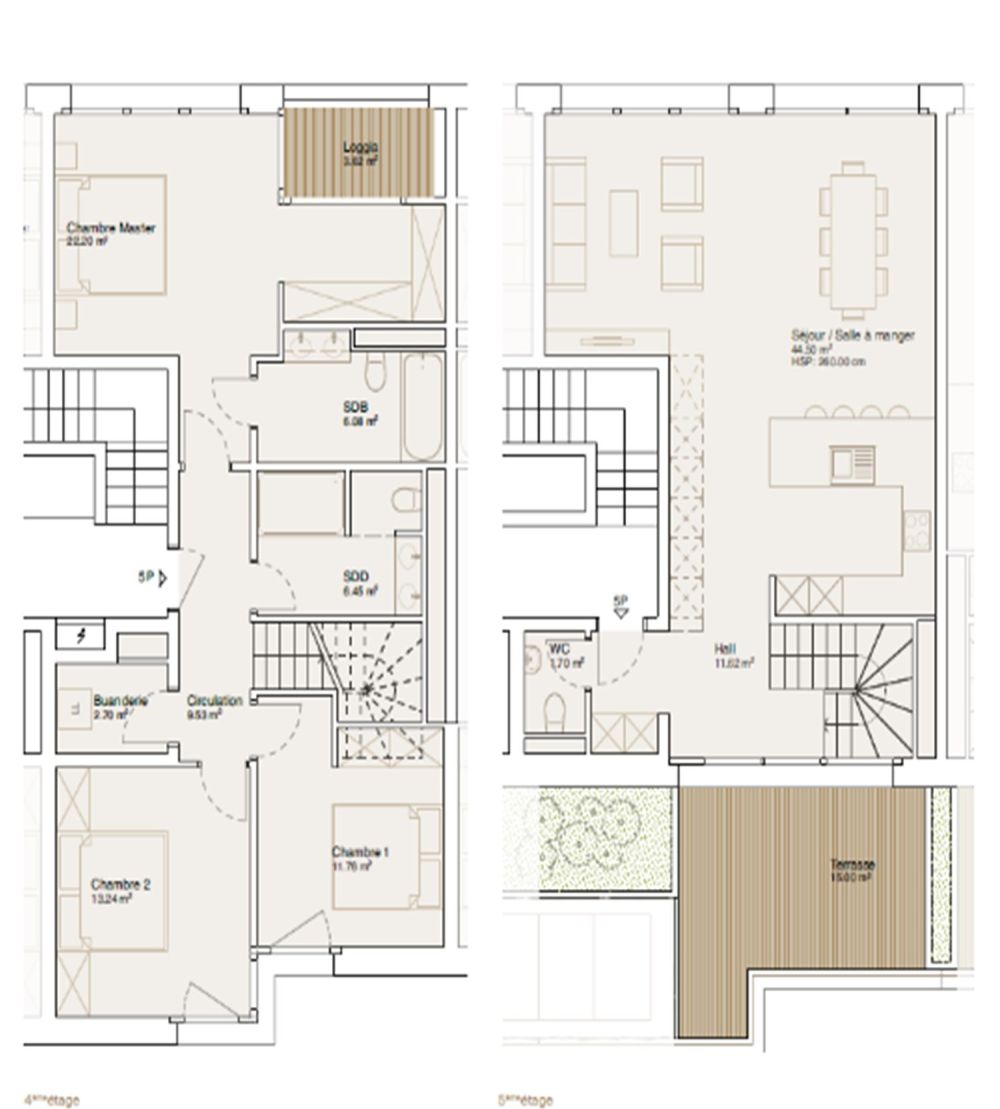 Bel appartement de 5 pièces en duplex -  Bild 6