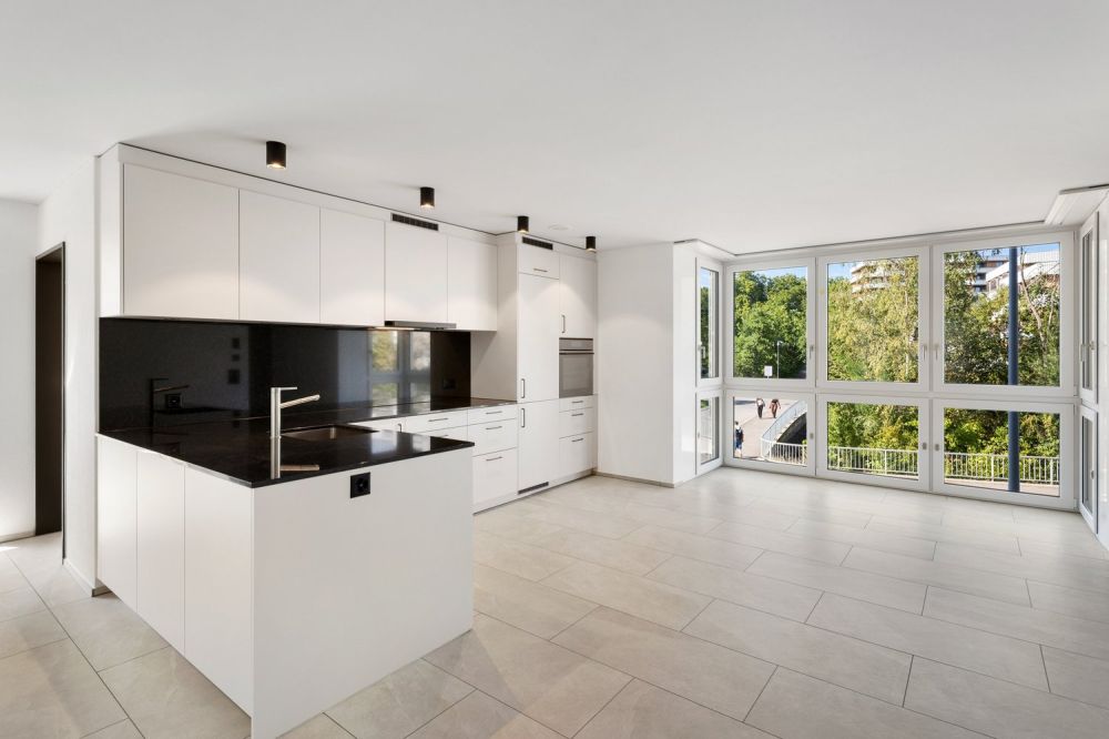 Neubau: Grosse, stilvolle 4.5-Zimmer-Wohnung mit Balkon und Loggia -  Bild 2