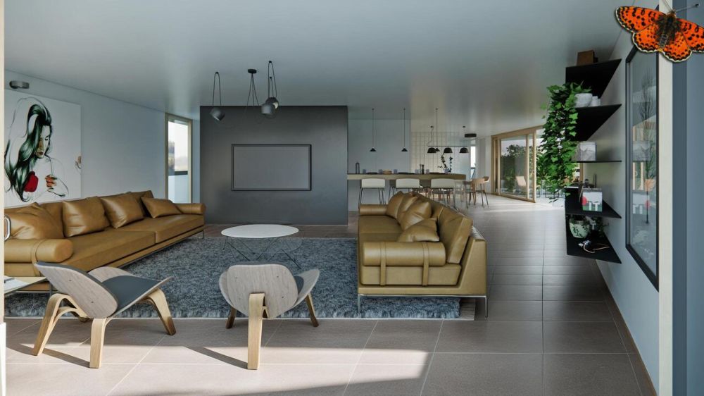 Attique de 5,5 pièces d'exception avec terrasse panoramique de 104 m²! -  Bild 1
