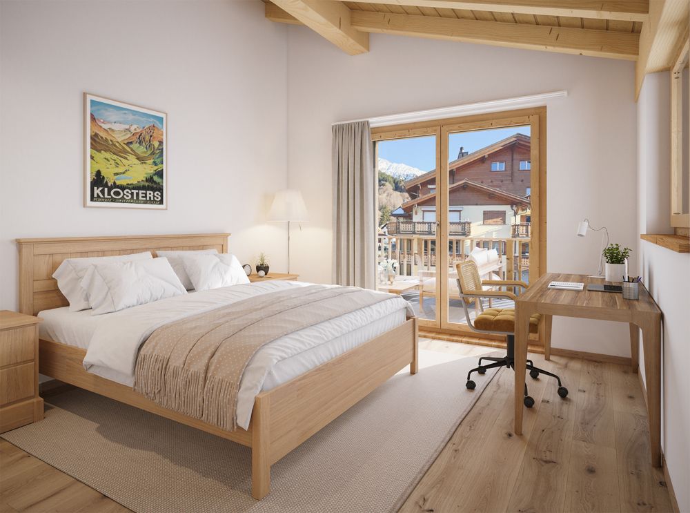 Chesa Lumina Gäuggeli - Erstwohnsitz Chalet - Chalet_Schlafzimmer