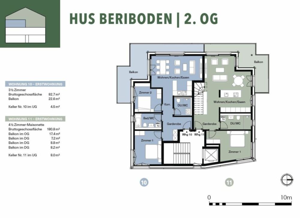 4.5-Zimmer-Maisonettewohnung ERSTWOHNSITZ -  Bild 7
