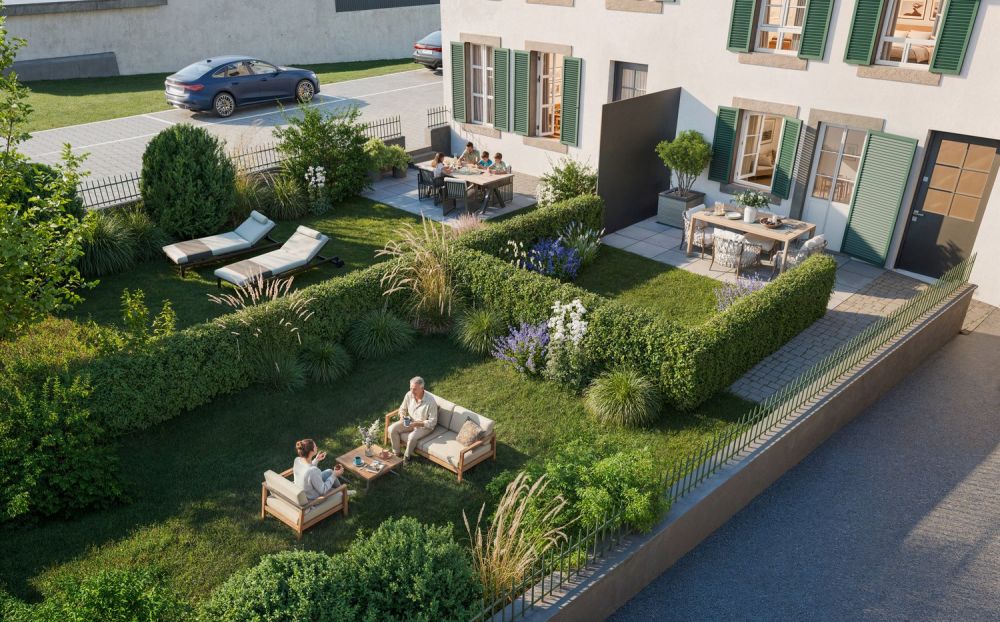 Verkauf Les Vergers de Chamblon - 6 Prächtige Apartments mit Terrassen und privaten Gärten -  Bild 1