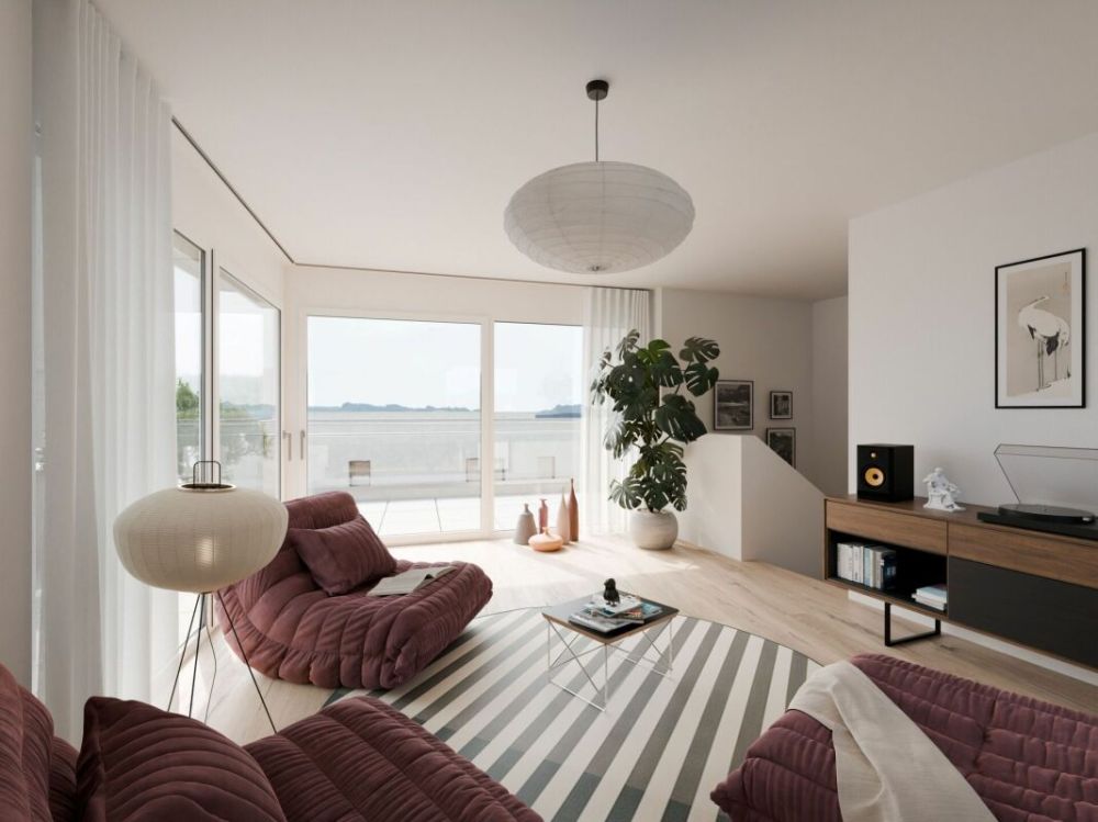 Bevaix - Villa de 5.5 pièces avec jardin et terrasse en attique -  Bild 5