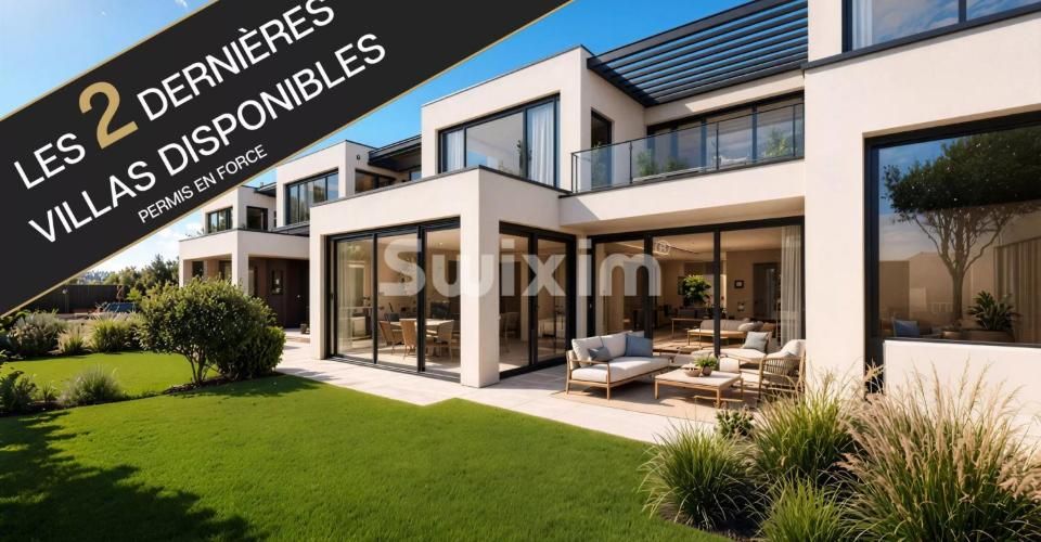 Maison contemporaine HPE à Veyrier, C - Maison 5.5 pièces - image - 1