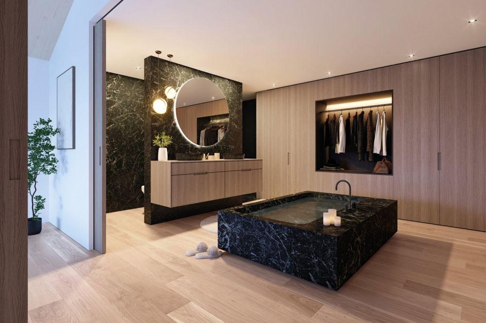 Exklusives Haus mit Seesicht - Badezimmer und Ankleide