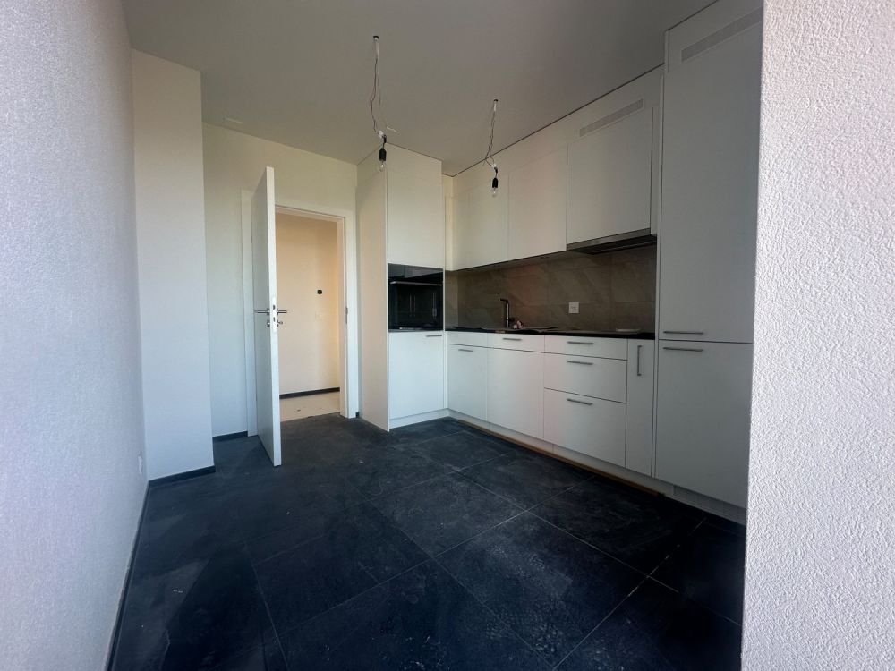 Erstbezug nach Kernsanierung: Noch 3 Moderne 4.5-Zimmer-Wohnungen mit Balkon zur Verfügung - Küche V2