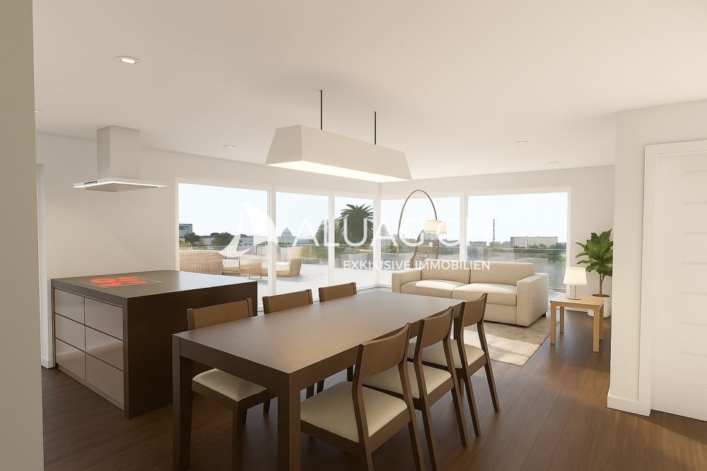 ATTIKA WOHNUNG NEUBAUPROJEKT PANORAMA - Ihre zukünftige Wohnung lässt sich individuell ausstatten  von der Küche bis zu den Bodenbelägen