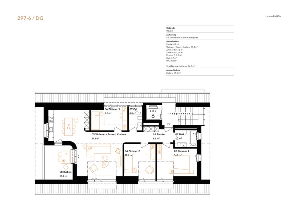 Charmante Neubauwohnung in Mühlethurnen -  Bild 2