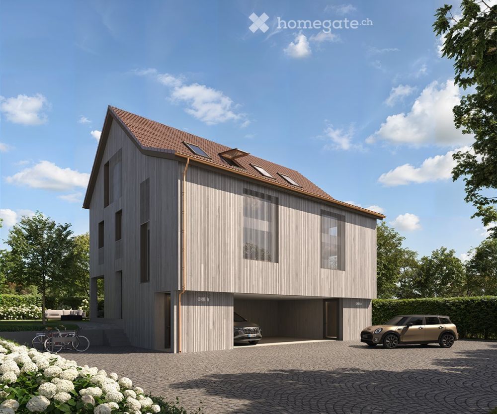 Neubau moderne Doppeleinfamilienhaus ONE A in Mägenwil nähe Zürich -  Bild 2
