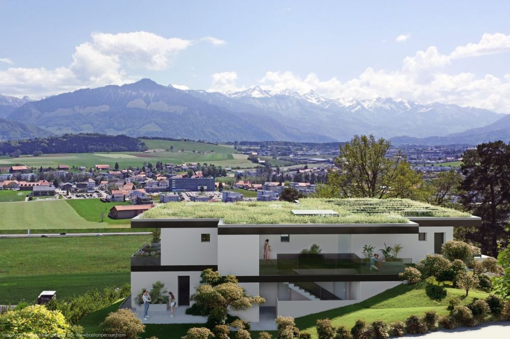 Nouvelle promotion - 4,5 p. de standing avec vue et surfaces très généreuses à Riaz - Bild 2