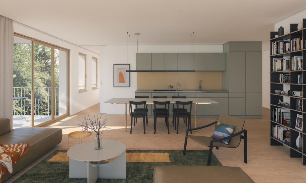 Einzigartige 3.5-Zimmer-Townhouse-Wohnungen im AVES - Das Nest für Stadtvögel -  Bild 2