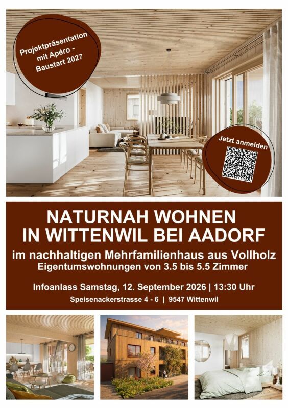 3.5-Zimmer-Wohnung- nachhaltiger Wohnraum -  Bild 1
