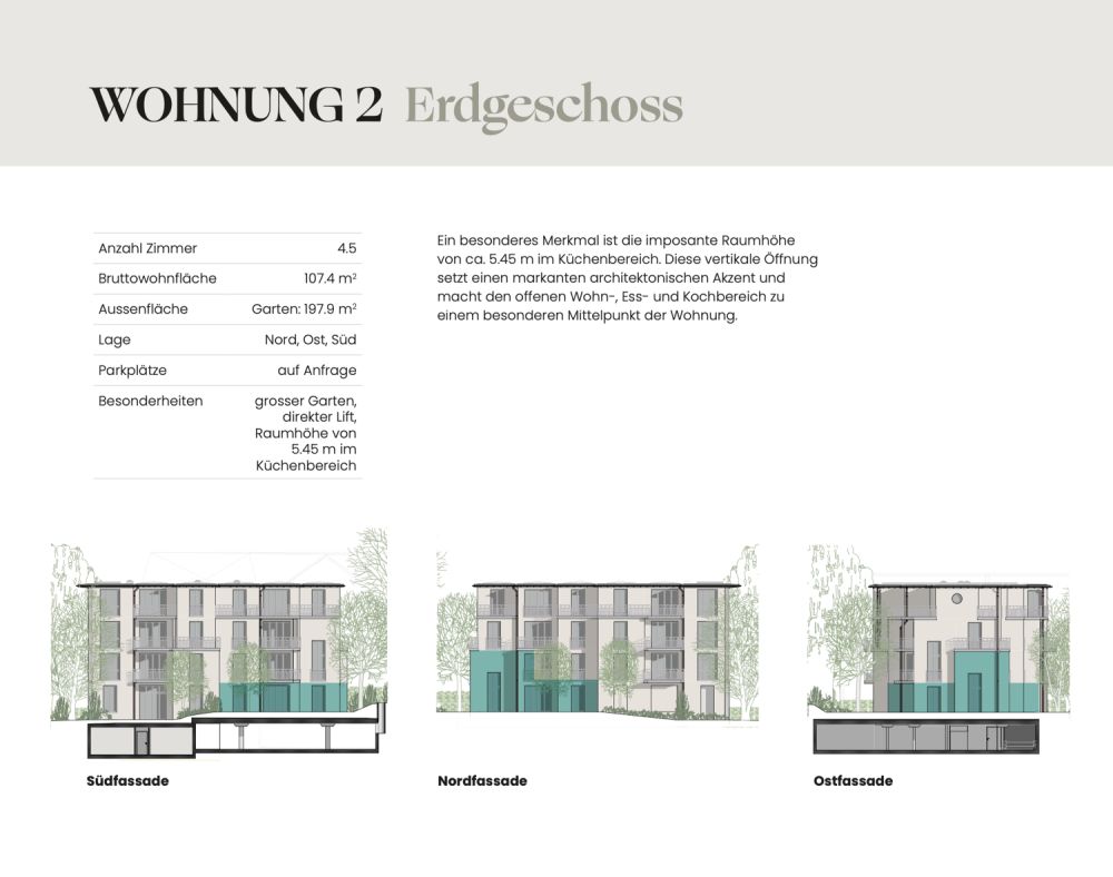 Moderne 4.5-Zimmer-Neubauwohnung im Erdgeschoss in Oberglatt -  Bild 8