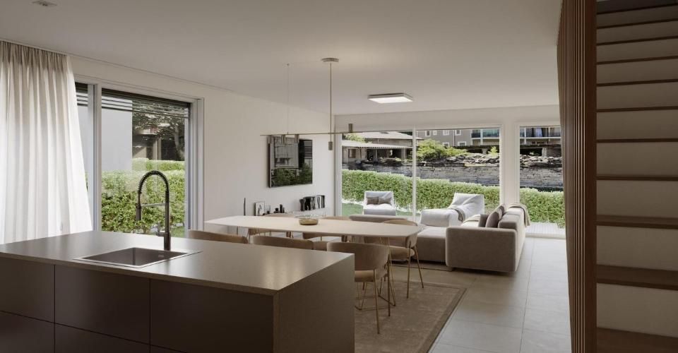 Belle villa jumelée de 4.5 pièces à Saxon en Valais - Maison jumelée 4.5 pièces - image - 3