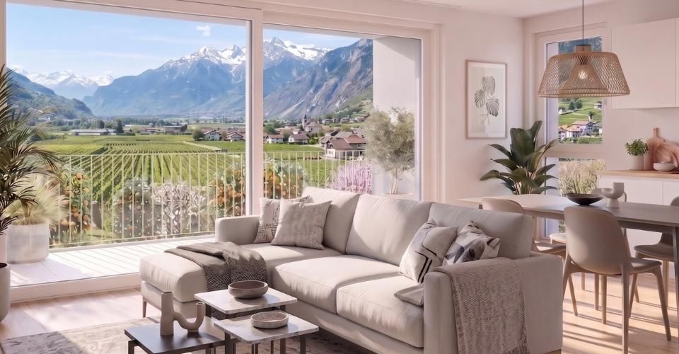 12 moderne Wohnungen – ökonomisch und ökologisch hochwertig - Appartement 3.5 pièces - image - 4