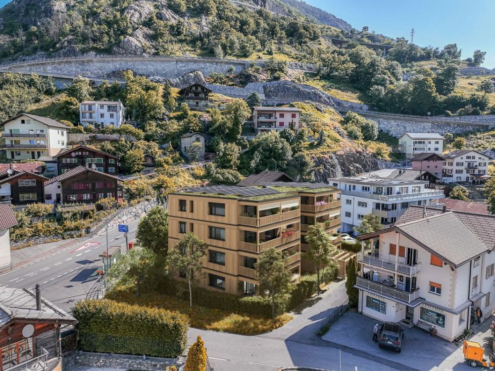 Aussergewöhnliche 5.5-Zimmer Attikawohnung in Steg - Bild 1