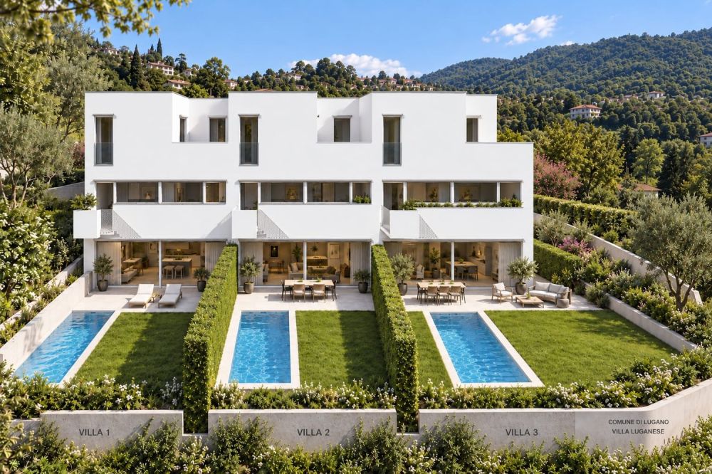 Casa a schiera 5.5 locali a Villa Luganese, anche residenza secondaria -  Bild 1