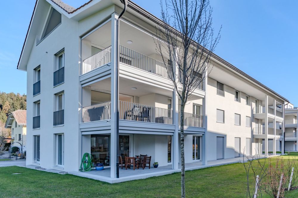 Wohnen im Grünen mit Stil und Komfort - Aussenansicht