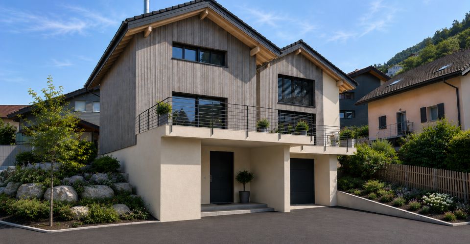 Maison de ville de 3 1/2 de 136m2 dans PPE à Baar/Nendaz - Maison 3.5 pièces - image - 11