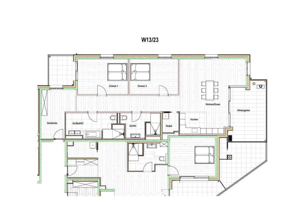 Ihre Neubauwohnung mit Wintergarten und allem, was Ihr Herz begehrt! - Wohnung W13+W23