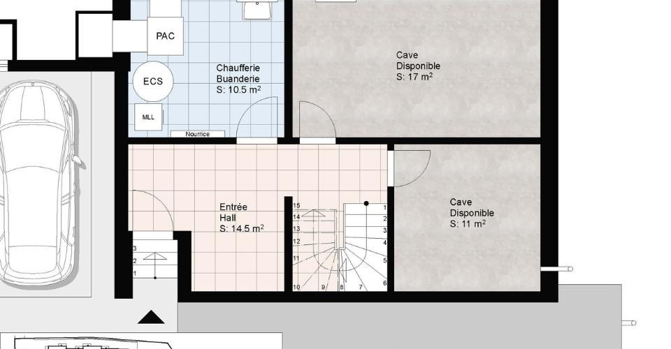 Founex Village - situation calme - Villa 5 sur plans avec 4 chambres - Maison 5.5 pièces - image - 12