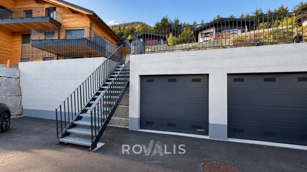 Möblierte 2.5-Zimmer-Wohnung mit Weitblick in Ried-Brig - Garagen
