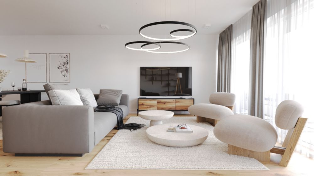 Villa jumelée moderne de 5.5 pièces avec jardin à Belfaux -  Bild 3