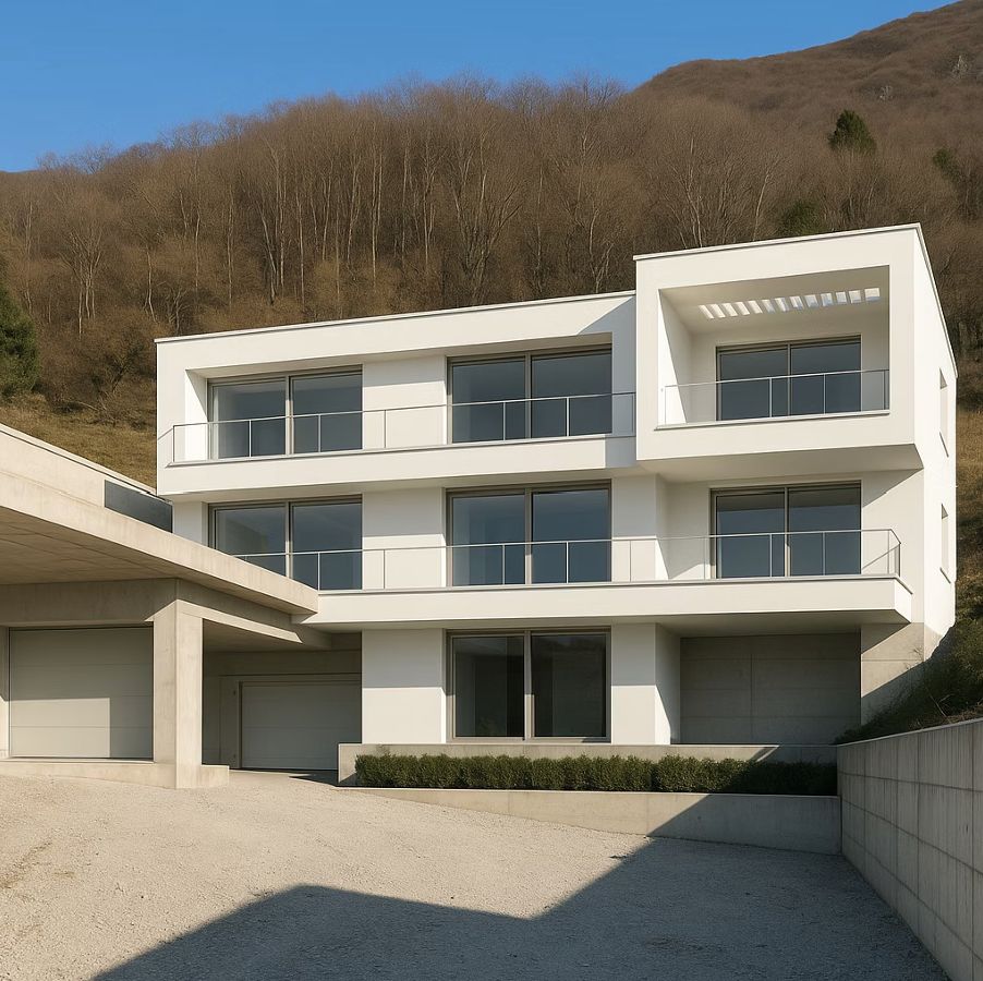 STUPENDA ED ESCLUSIVA VILLA VISTA LAGO 6.5 LOCALI A PUGERNA -  Bild 10