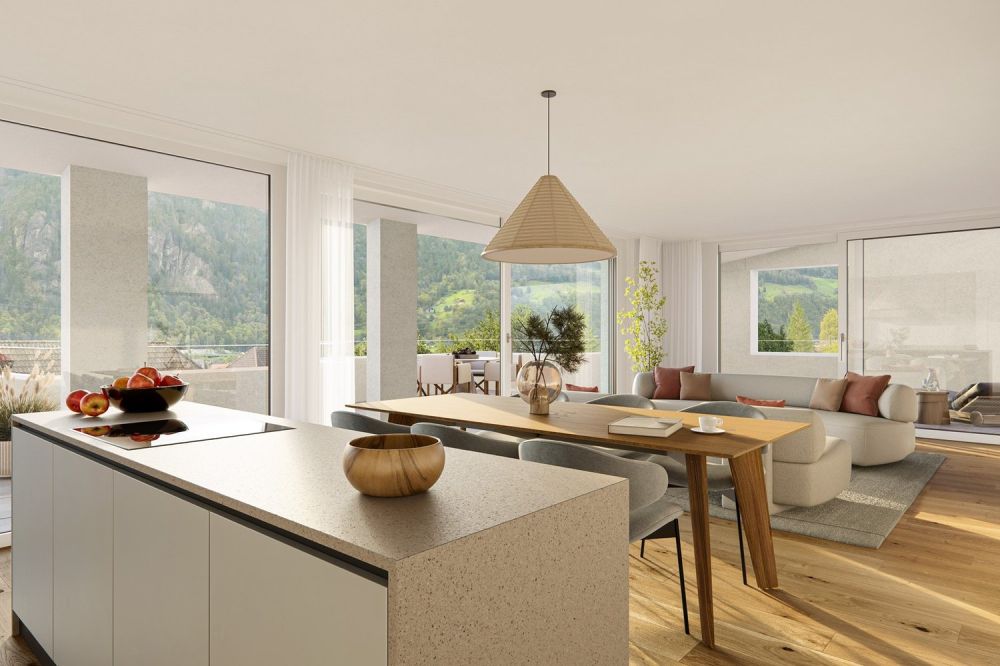 Moderne 4.5-Zimmer-Wohnung mit Minergie-Standard in Erstfeld - Bild 7