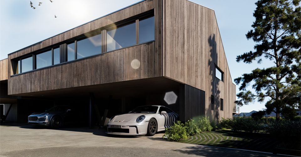MUVERAN: Villa d'architecte exclusive et son sublime panorama Alpes-Leman - Villa 6.5 pièces - image - 4