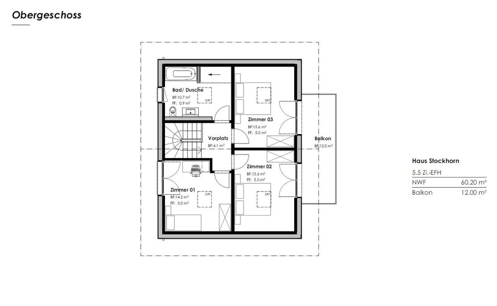 Neubau Einfamilienhaus mit Bergpanoramablick in Amsoldingen -  Bild 6