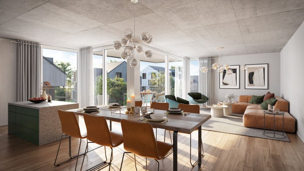 Appartement neuf de 5.5 pièces avec jardin privatif à Epalinges -  Bild 4