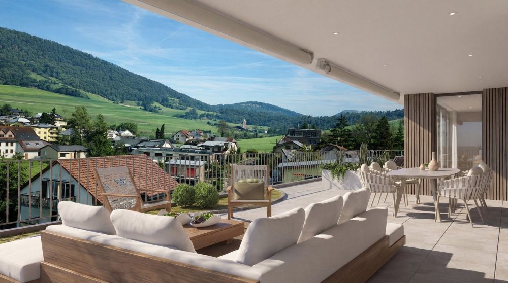 Neubauprojekt AURELIA Erlinsbach AG – 5.5 Zimmer Terrassenwohnung A.02 -  Bild 3