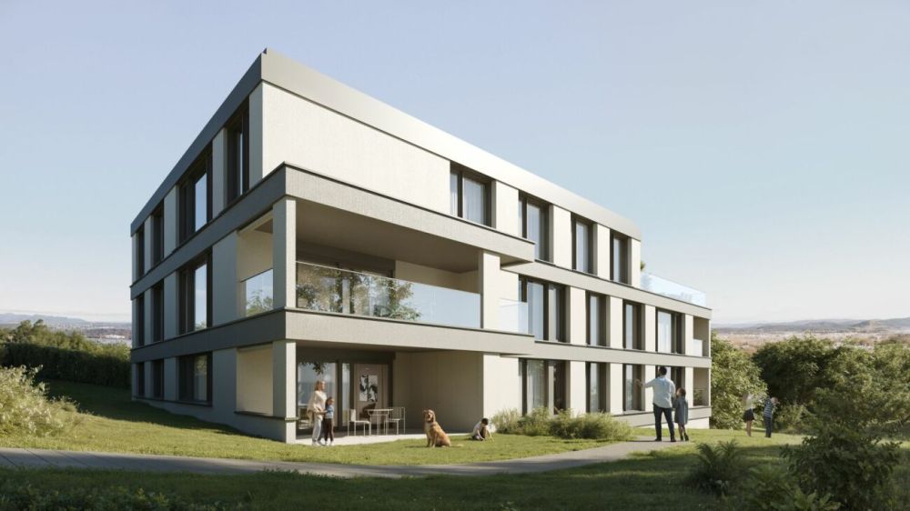 LAST CHANCE: Letzte Wohnung im Neubauprojekt Elevia Kreuzlingen: 3.5 Zimmer 1. OG Südwohnung - Bild 1