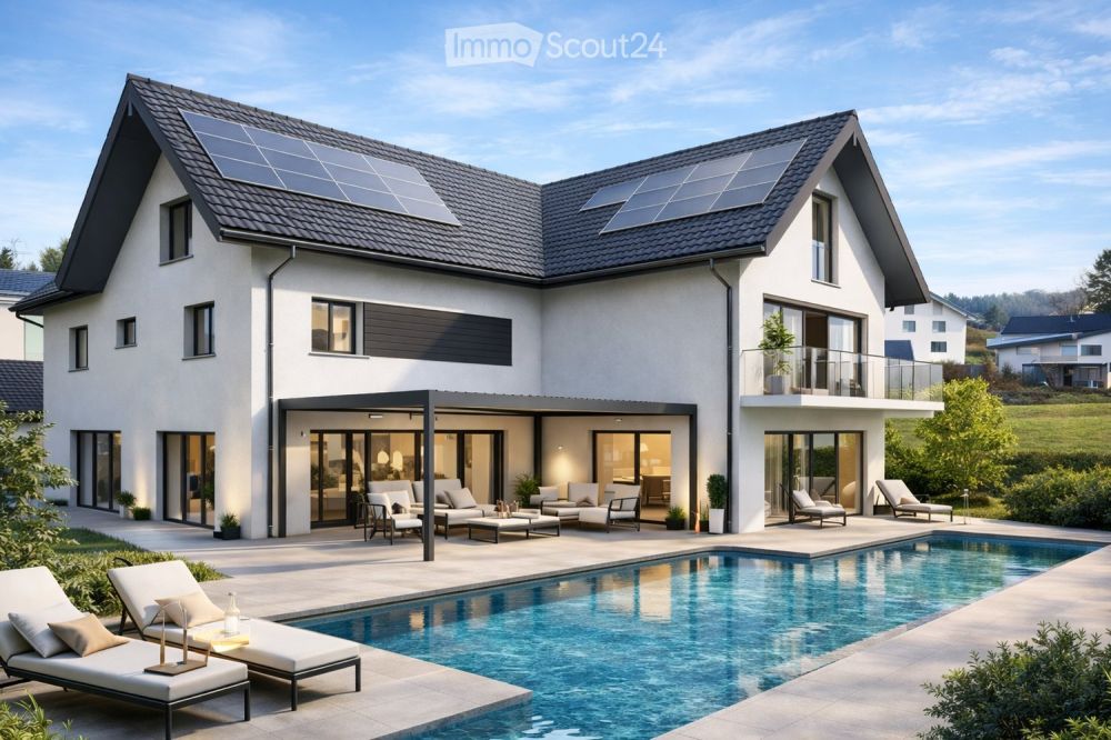 Moderne Villa mit 7.5 Zimmern und Pool – Le Mont-sur-Lausanne -  Bild 4
