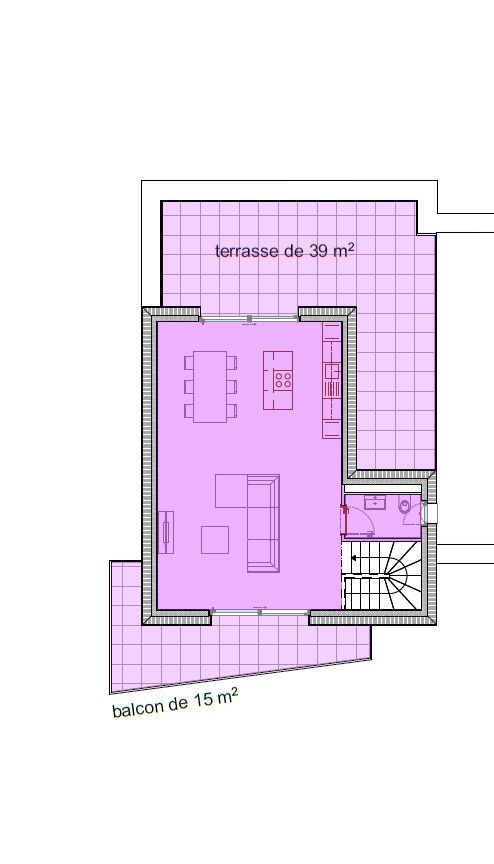 DUPLEX 5.5P EN ATTIQUE - BIEN "SIGNATURE" DE LA PPE - LOT 5 - Bild 12